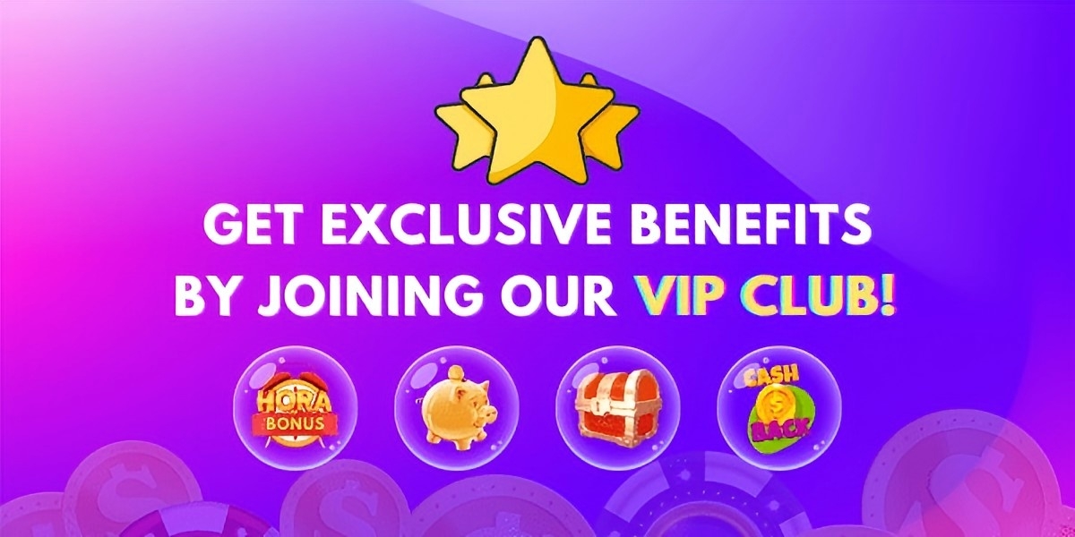 Promotional banner showing VIP rewards and account progress